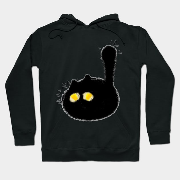 Scared Cat MS paint Hoodie by Shred-Lettuce